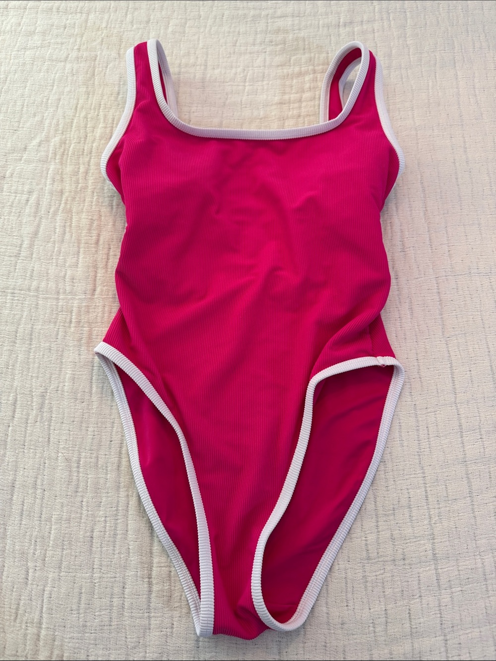 Lain Snow Pink One Piece Bathing Suit size medium